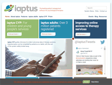 Tablet Screenshot of iaptus.co.uk